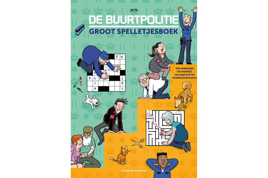 De Buurtpolitie: Groot spelletjesboek - afbeelding 1